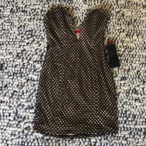 Wow Couture Strapless Net Dress